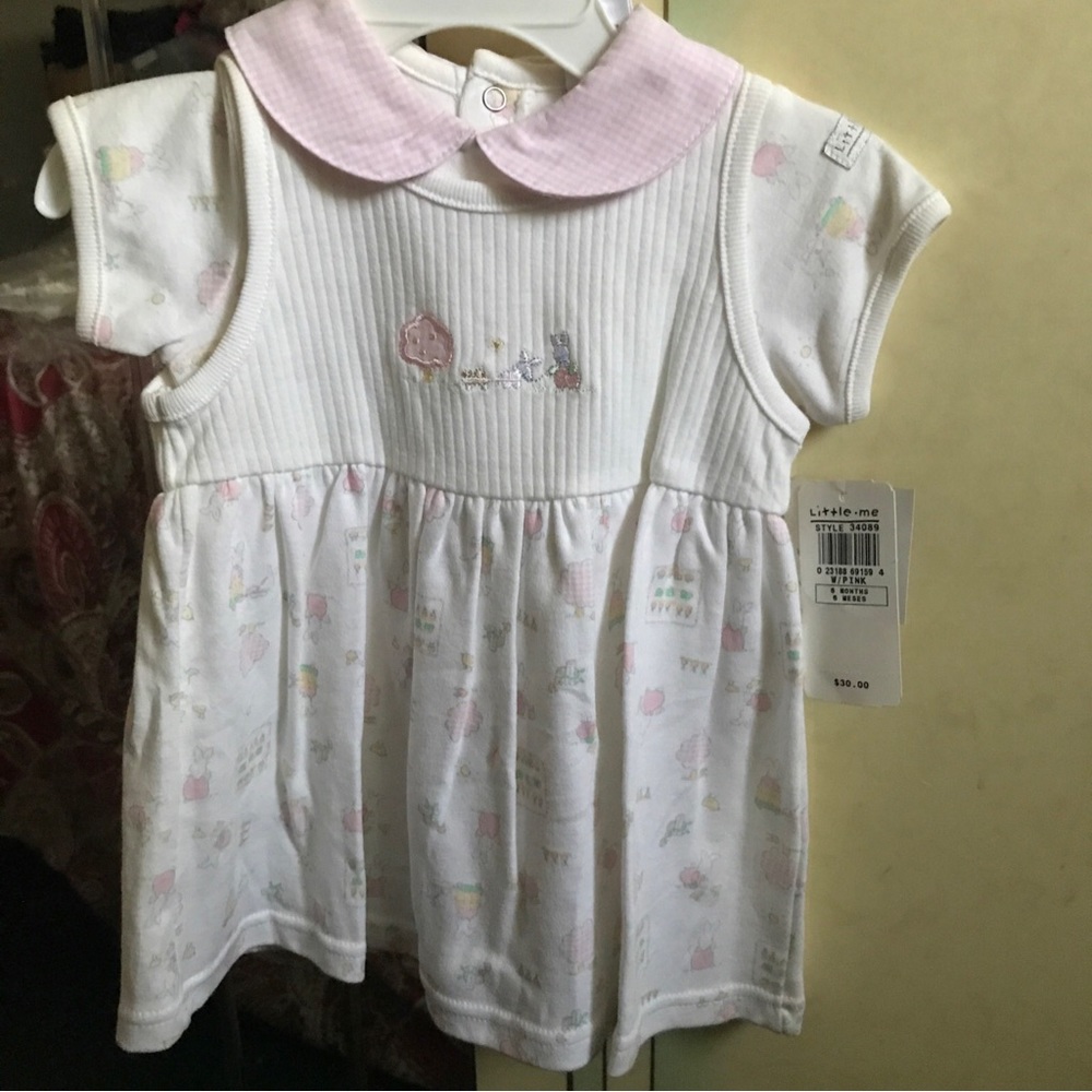 Nwt 6mths little me dress